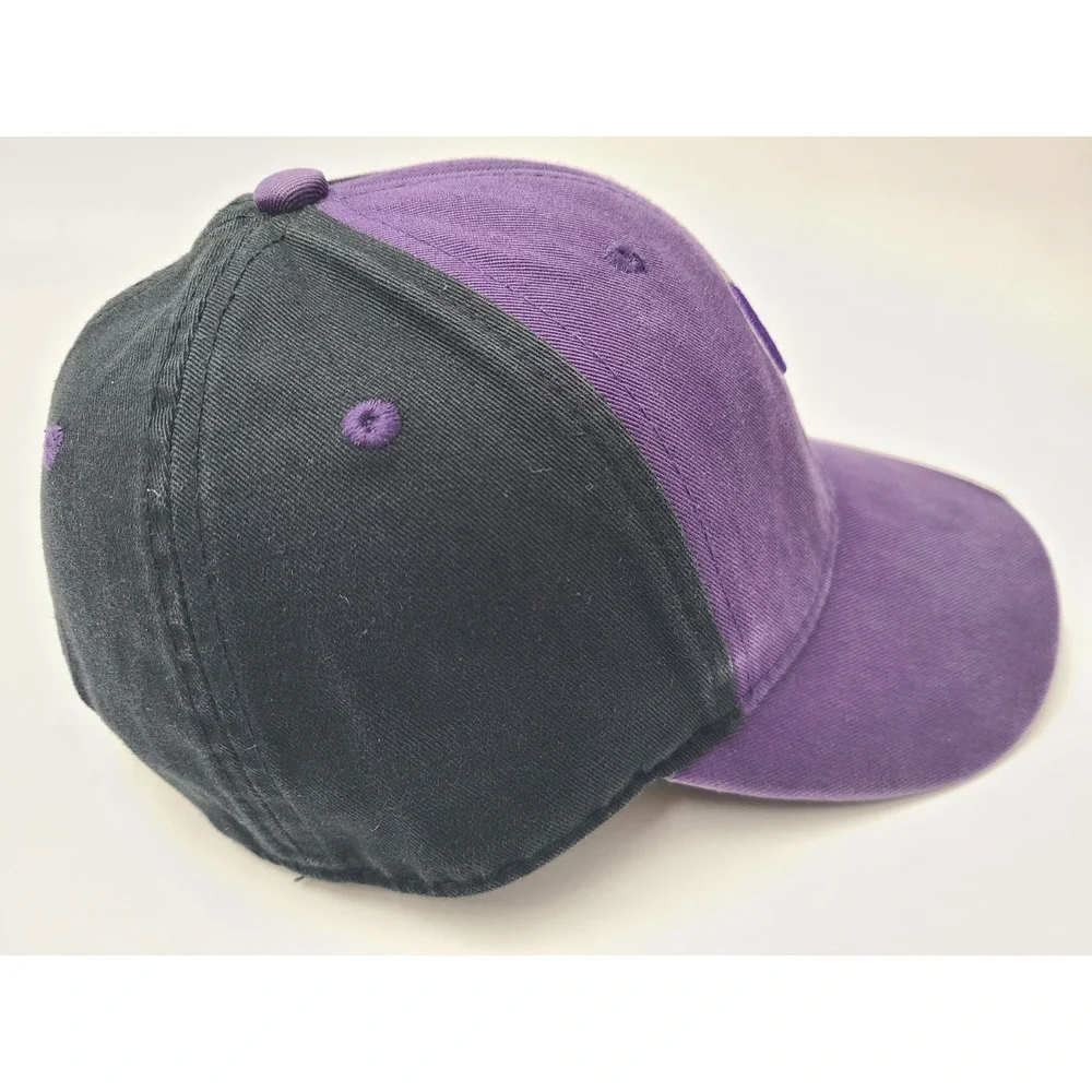 Kids Colorado Rockies 47 Brand Adjustable Hat Cap Cotton Boys‎ MLB Purple Black